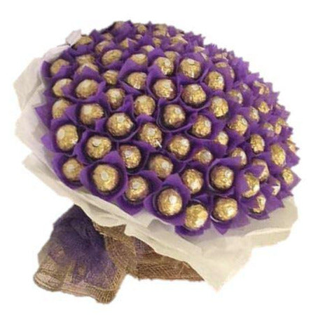 Lavender Wrapped Chocolate Bouquet