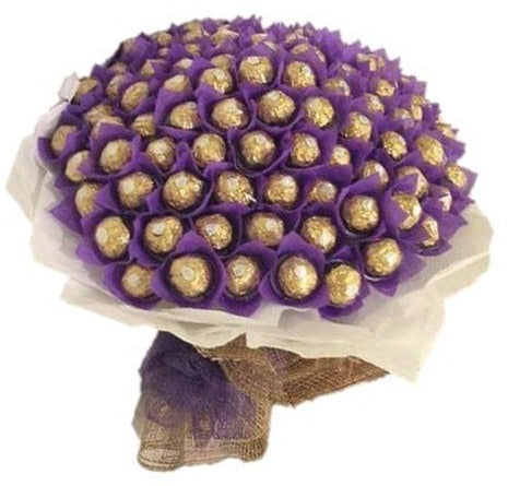 Lavender Wrapped Chocolate Bouquet